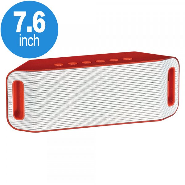 Wholesale MegaBass Portable Bluetooth Wireless Speaker S204 (Red)